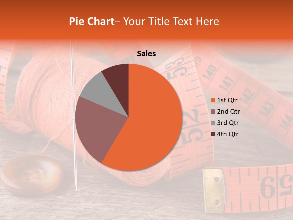 Vintage Old Button PowerPoint Template