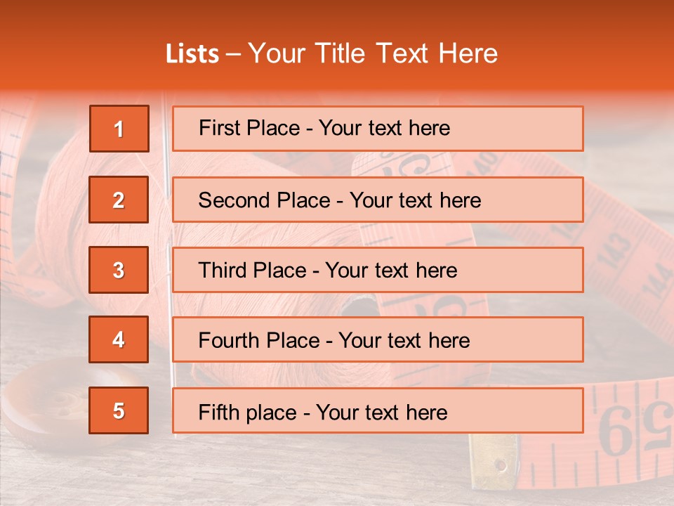 Vintage Old Button PowerPoint Template