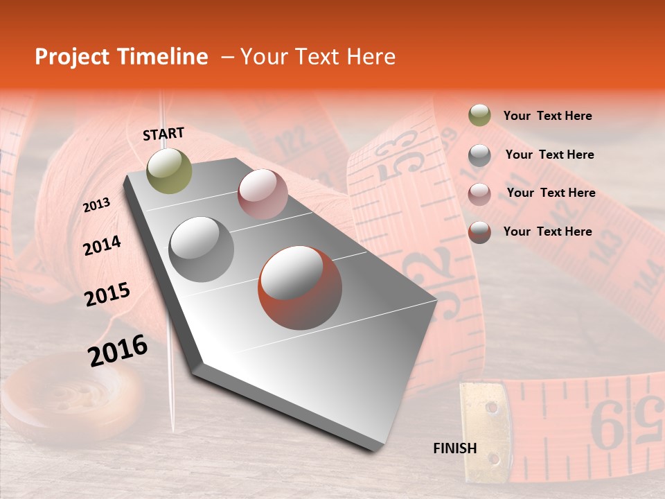 Vintage Old Button PowerPoint Template