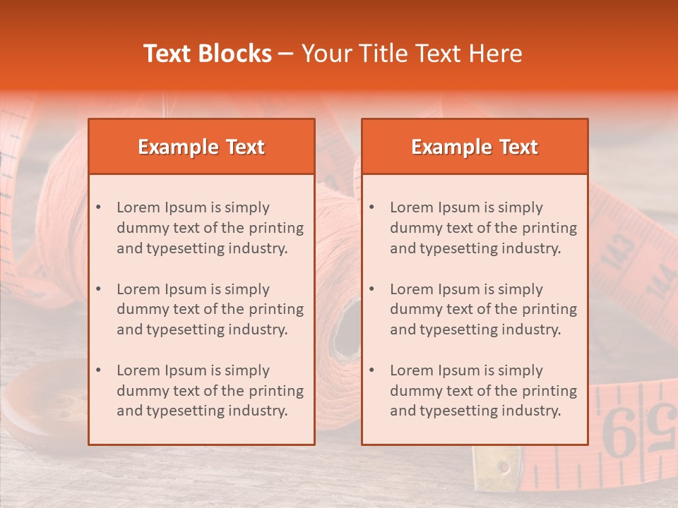 Vintage Old Button PowerPoint Template