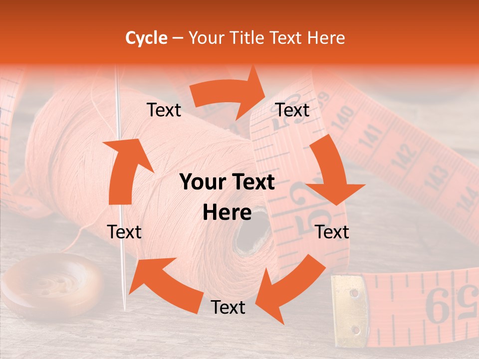 Vintage Old Button PowerPoint Template