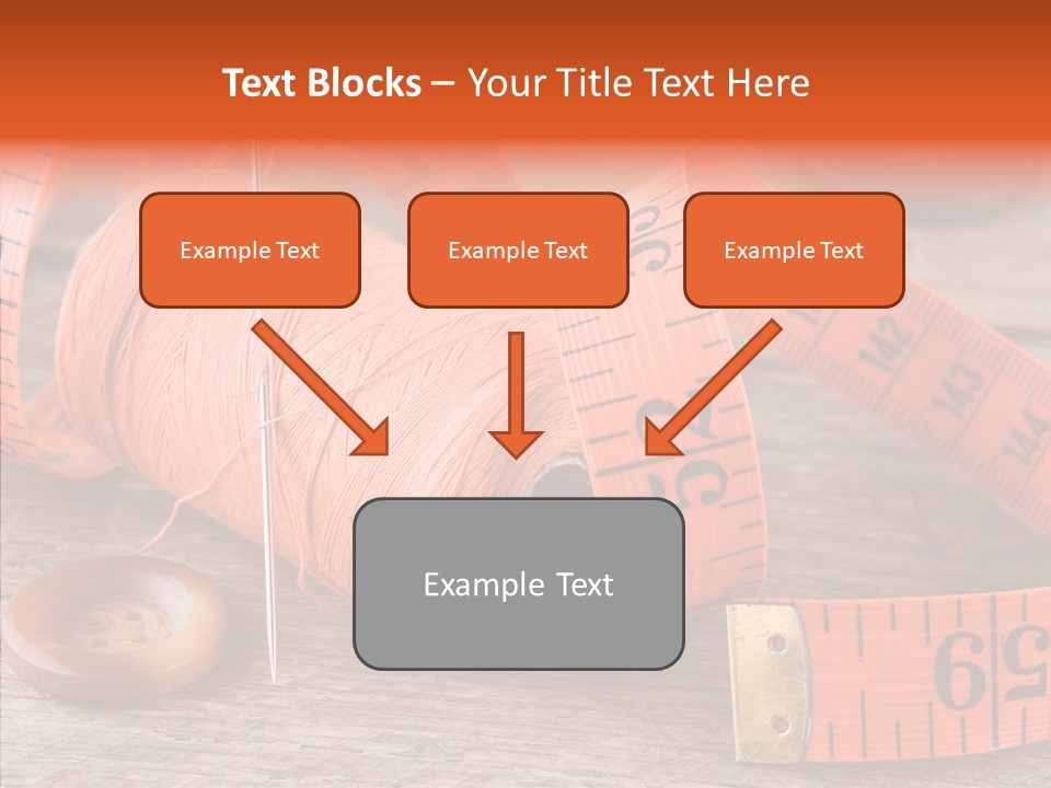 Vintage Old Button PowerPoint Template