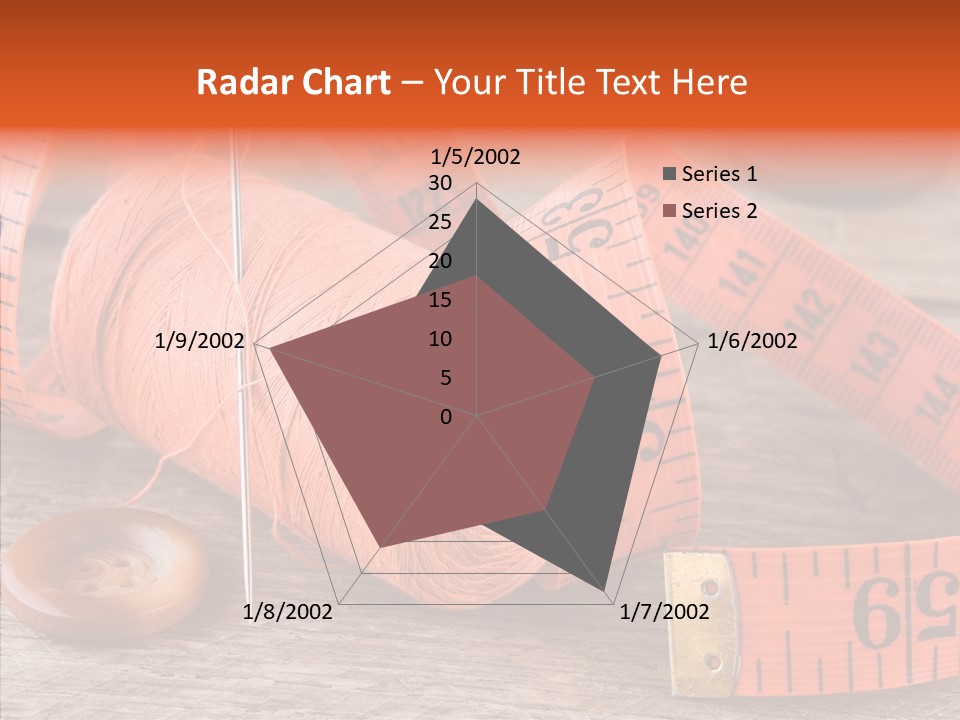 Vintage Old Button PowerPoint Template