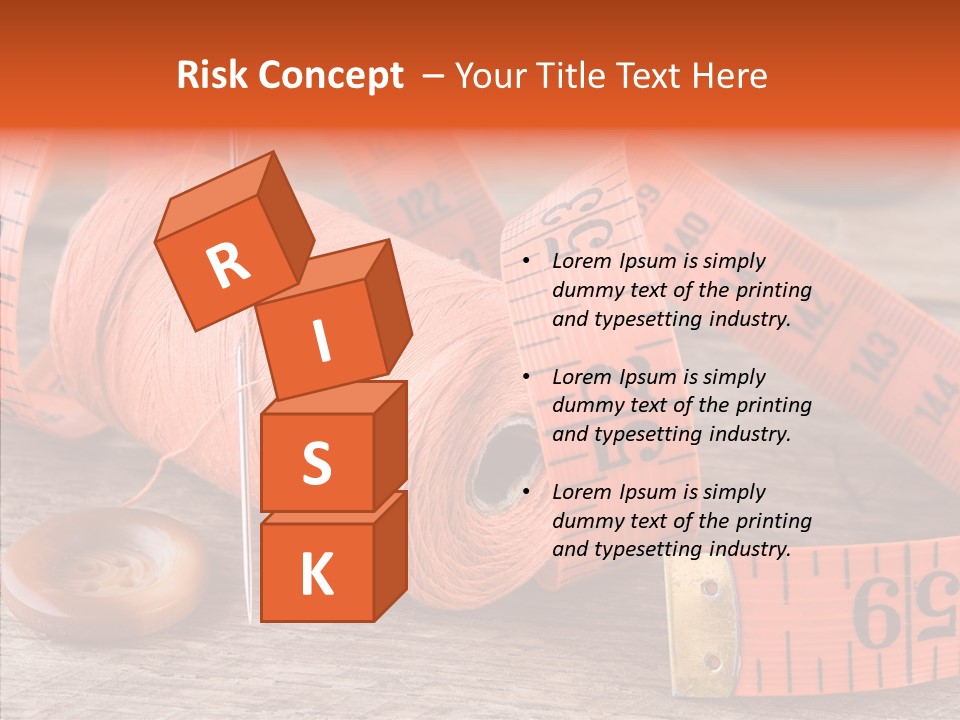 Vintage Old Button PowerPoint Template