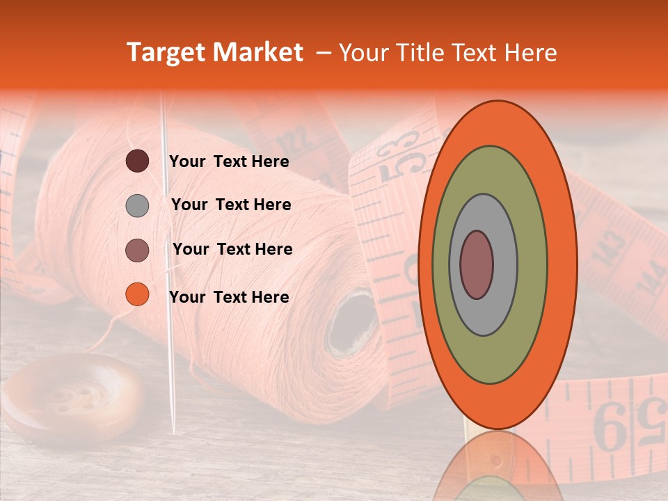 Vintage Old Button PowerPoint Template