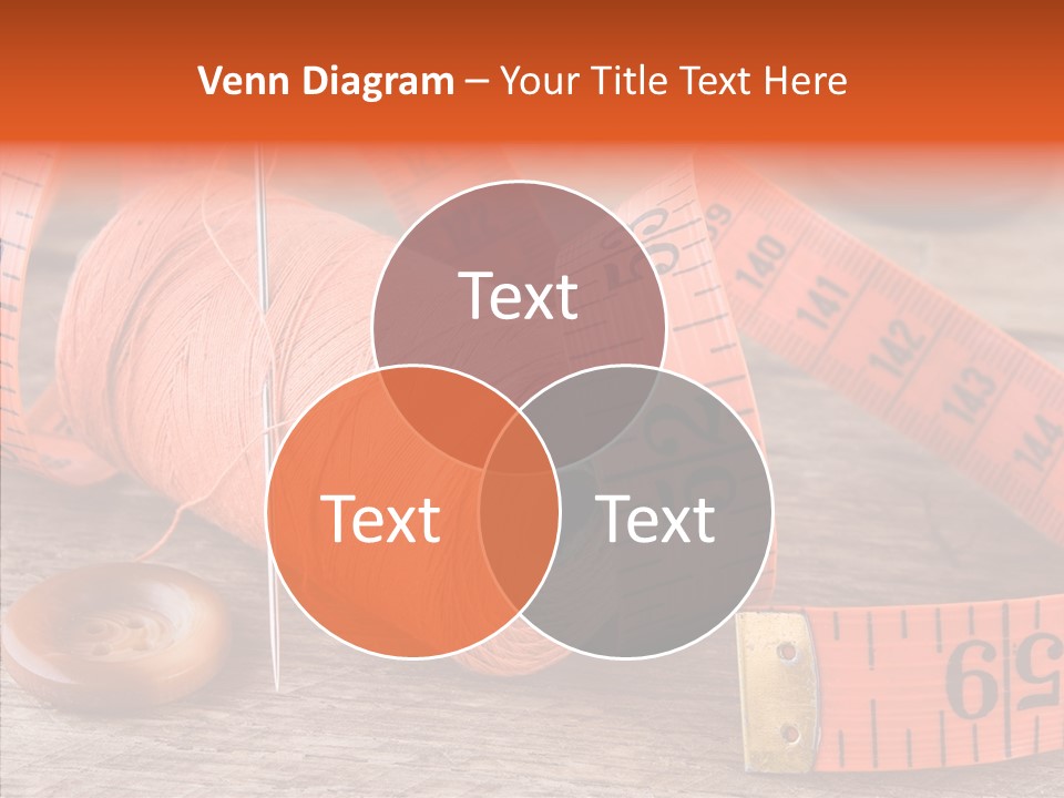 Vintage Old Button PowerPoint Template