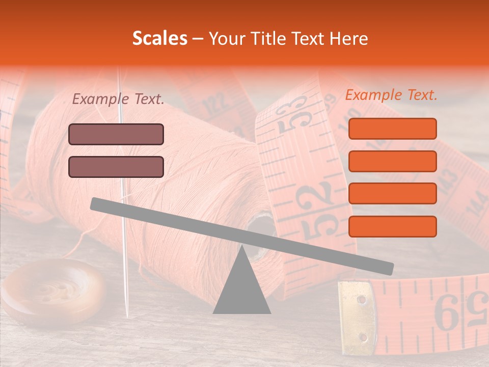 Vintage Old Button PowerPoint Template
