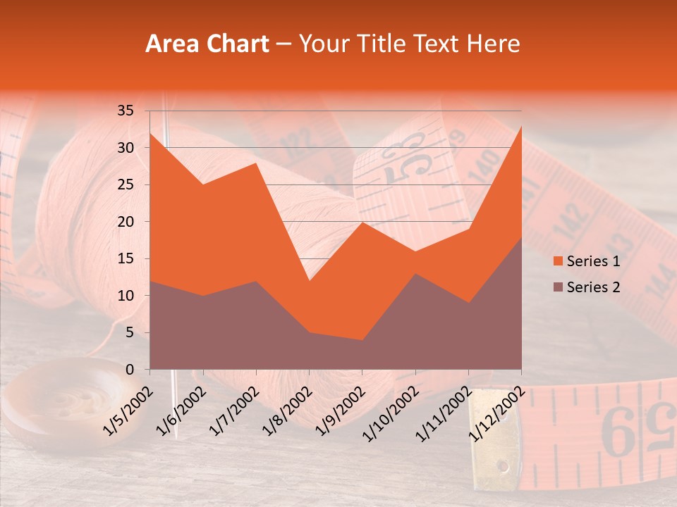 Vintage Old Button PowerPoint Template