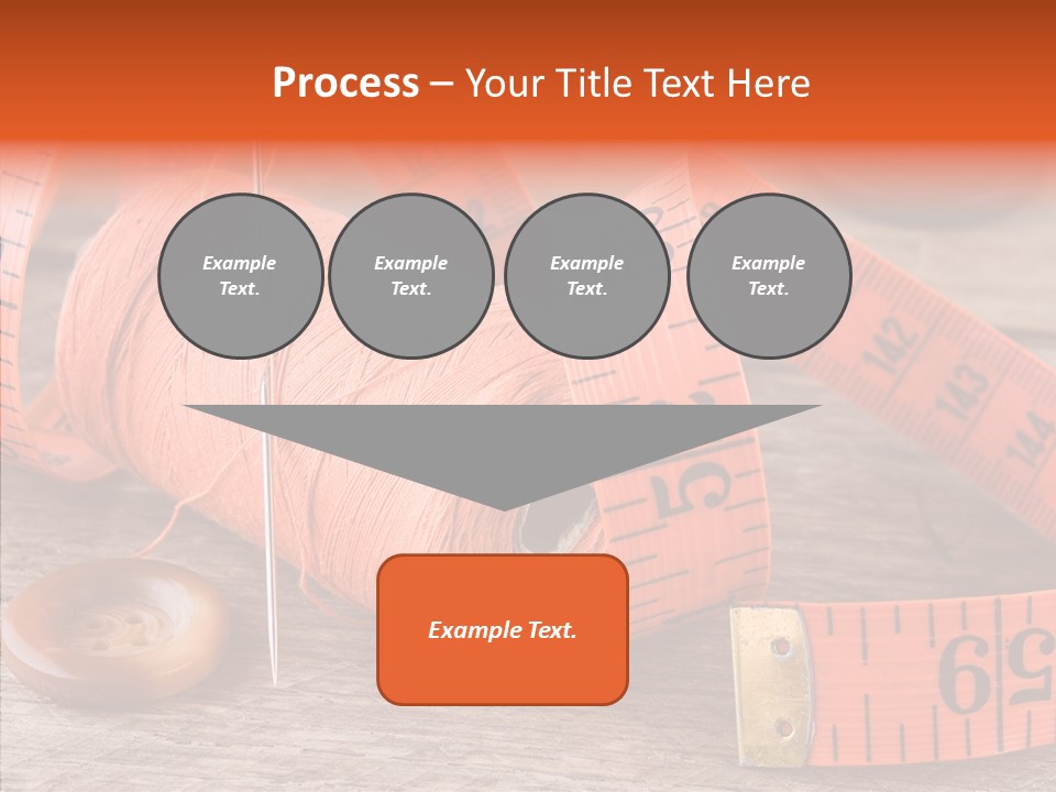 Vintage Old Button PowerPoint Template