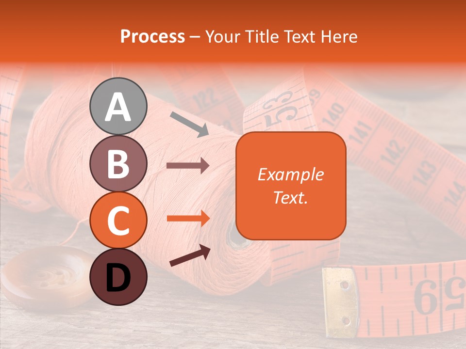 Vintage Old Button PowerPoint Template