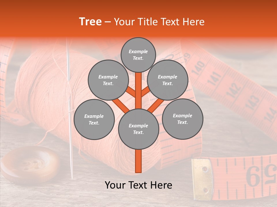 Vintage Old Button PowerPoint Template