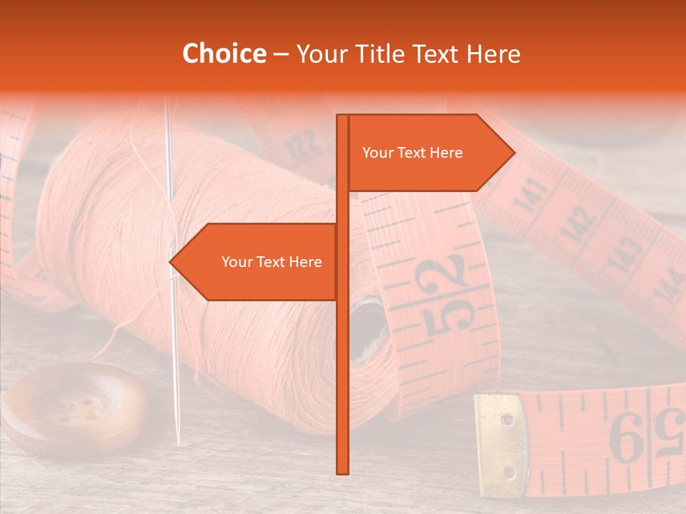 Vintage Old Button PowerPoint Template