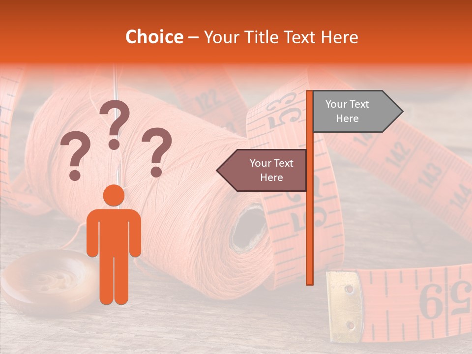 Vintage Old Button PowerPoint Template