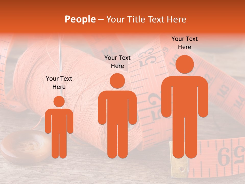 Vintage Old Button PowerPoint Template