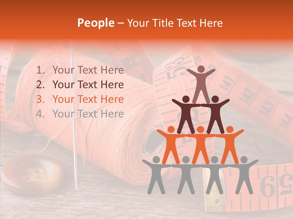 Vintage Old Button PowerPoint Template