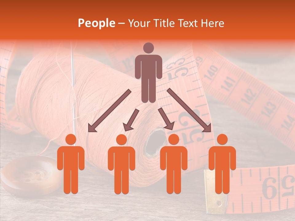 Vintage Old Button PowerPoint Template