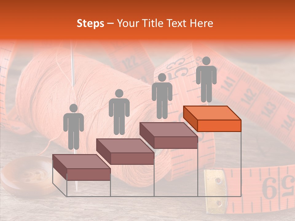 Vintage Old Button PowerPoint Template