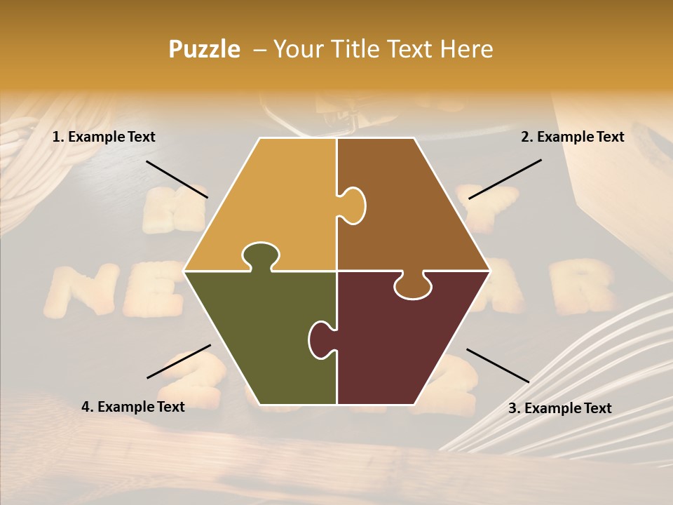 Era Happy New Year Snack PowerPoint Template