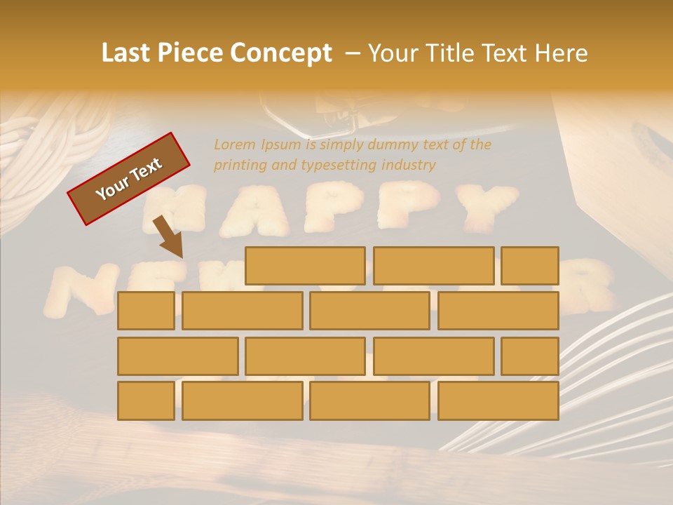 Era Happy New Year Snack PowerPoint Template