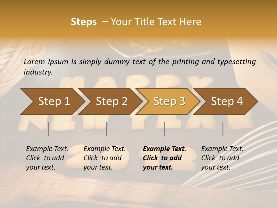 Era Happy New Year Snack PowerPoint Template
