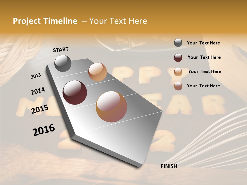 Era Happy New Year Snack PowerPoint Template