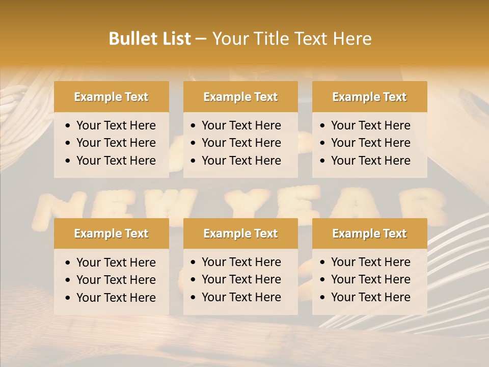 Era Happy New Year Snack PowerPoint Template