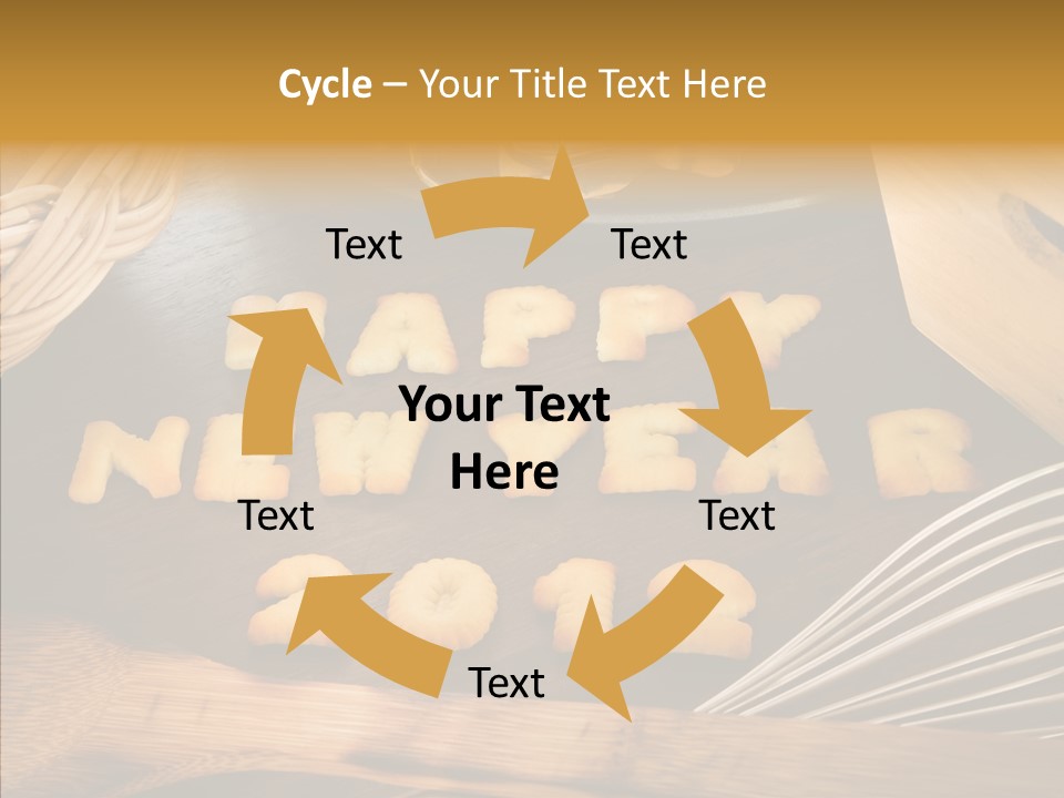 Era Happy New Year Snack PowerPoint Template