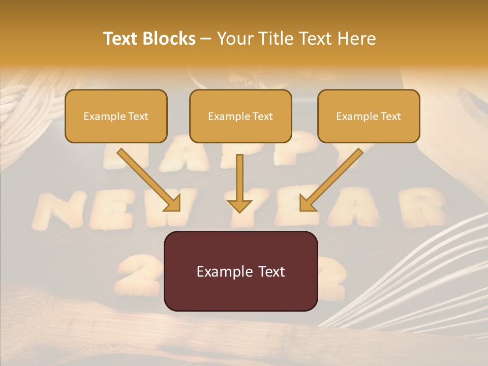Era Happy New Year Snack PowerPoint Template