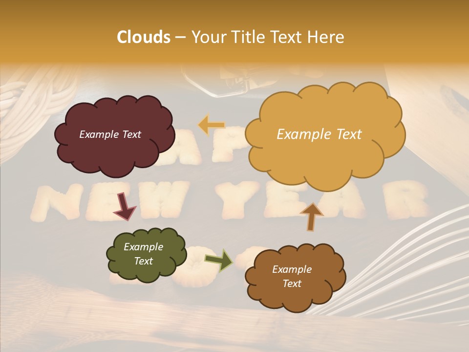 Era Happy New Year Snack PowerPoint Template