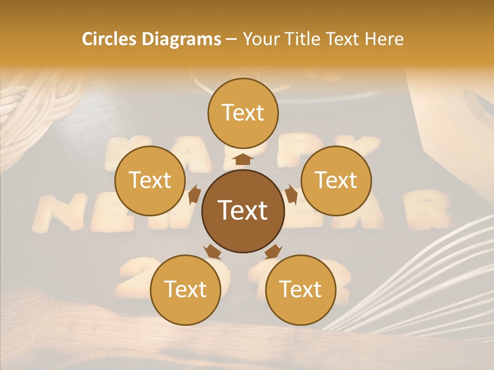 Era Happy New Year Snack PowerPoint Template