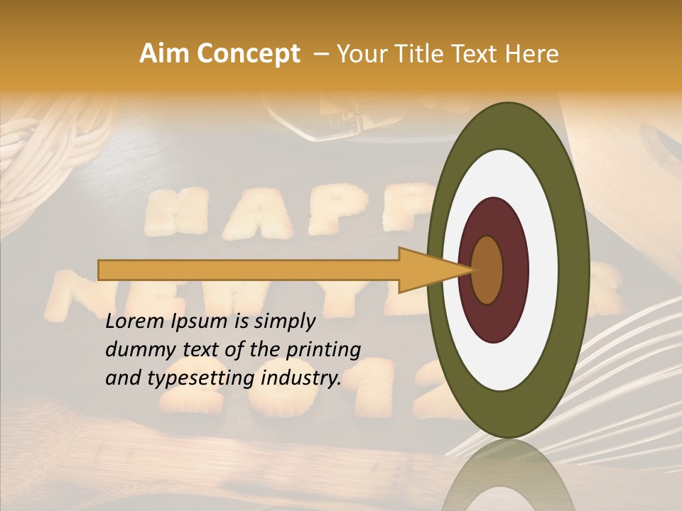 Era Happy New Year Snack PowerPoint Template