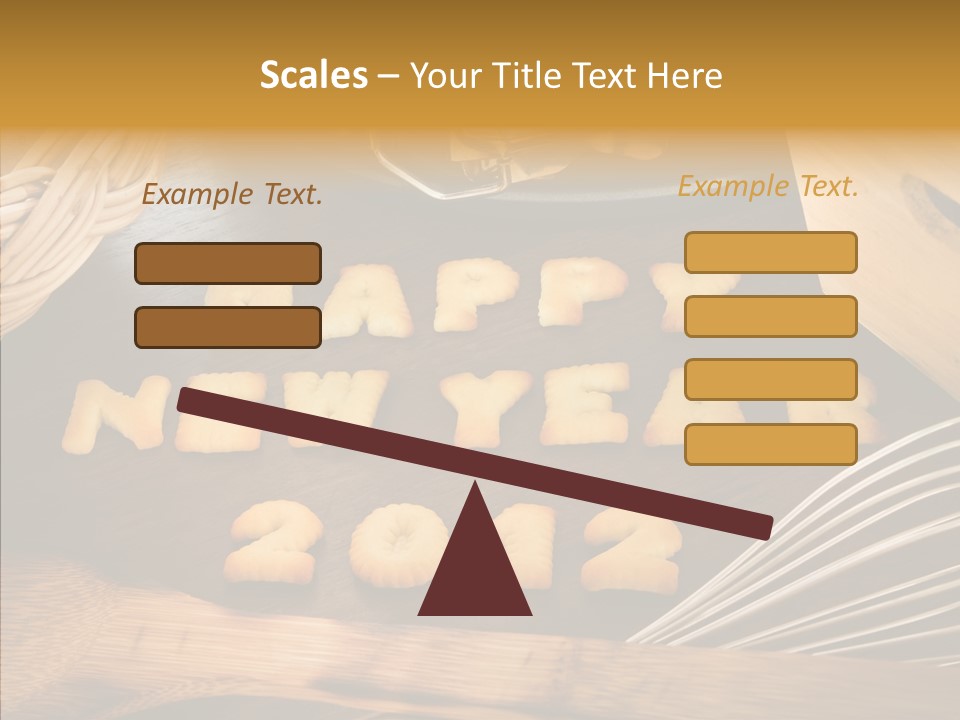 Era Happy New Year Snack PowerPoint Template