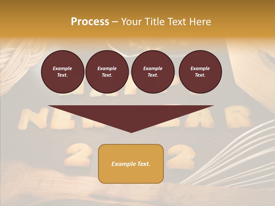 Era Happy New Year Snack PowerPoint Template