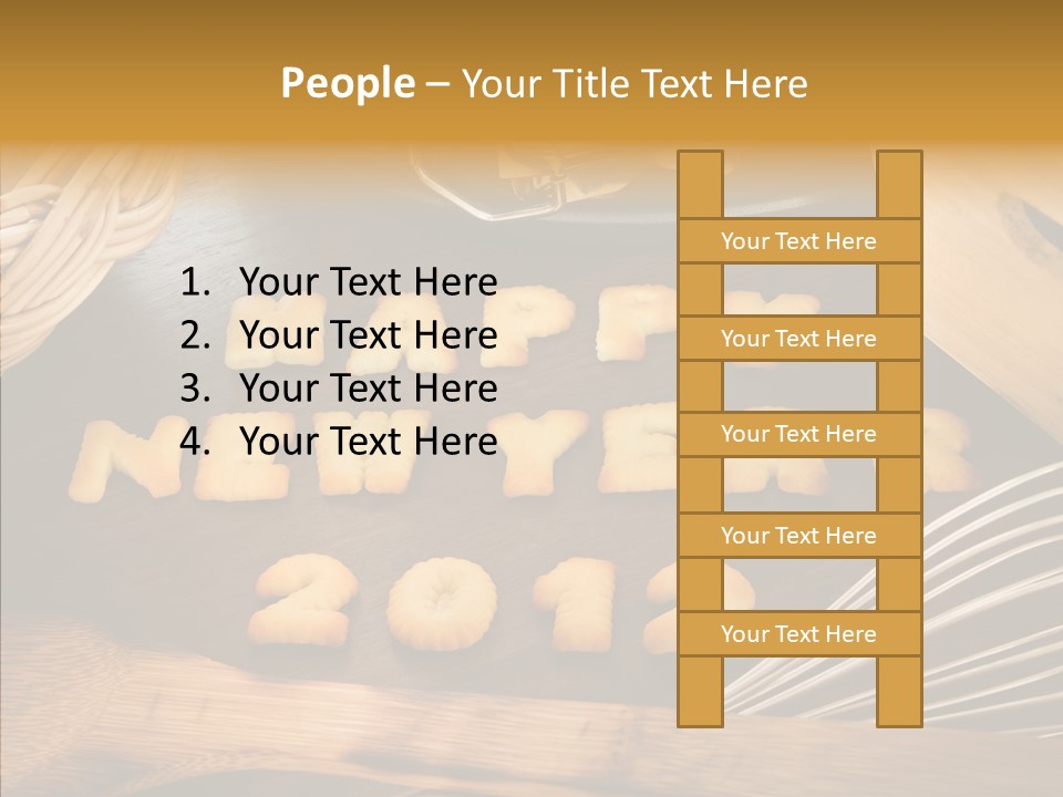 Era Happy New Year Snack PowerPoint Template