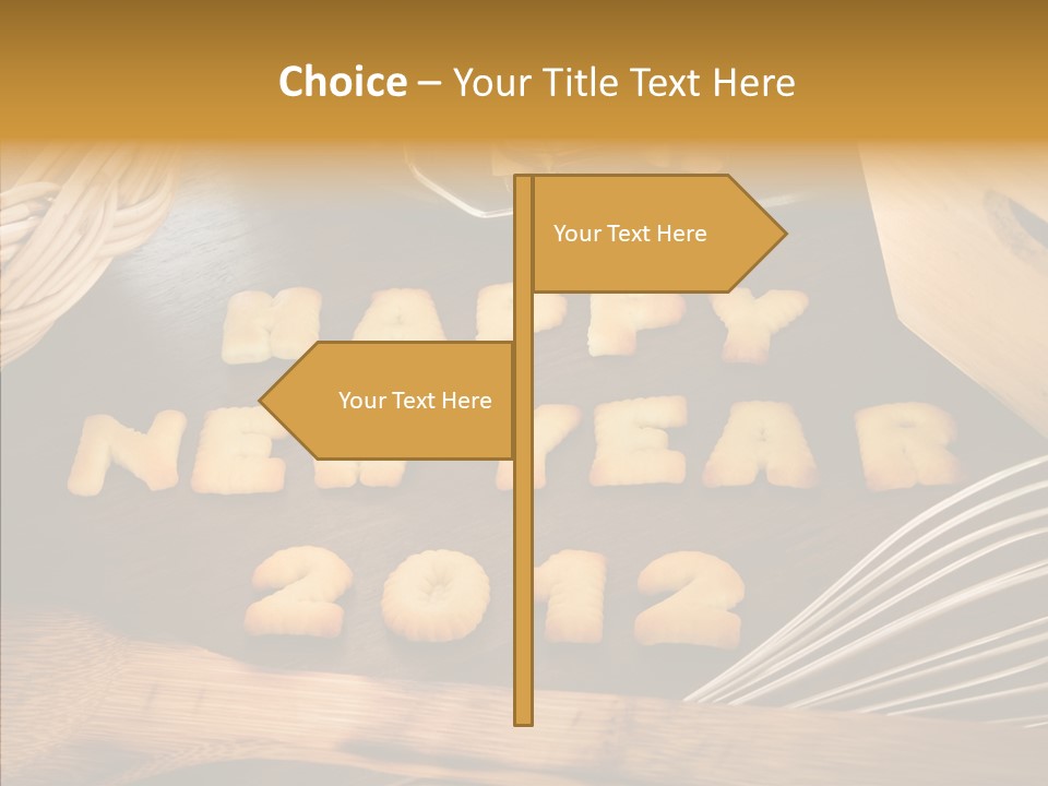 Era Happy New Year Snack PowerPoint Template