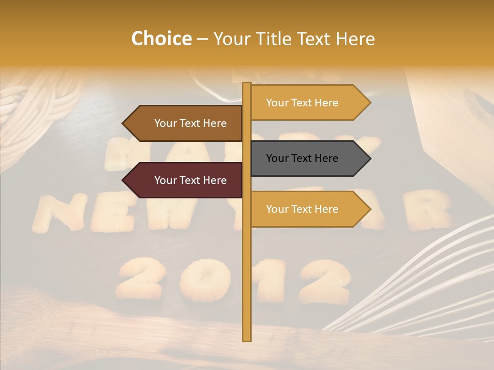 Era Happy New Year Snack PowerPoint Template