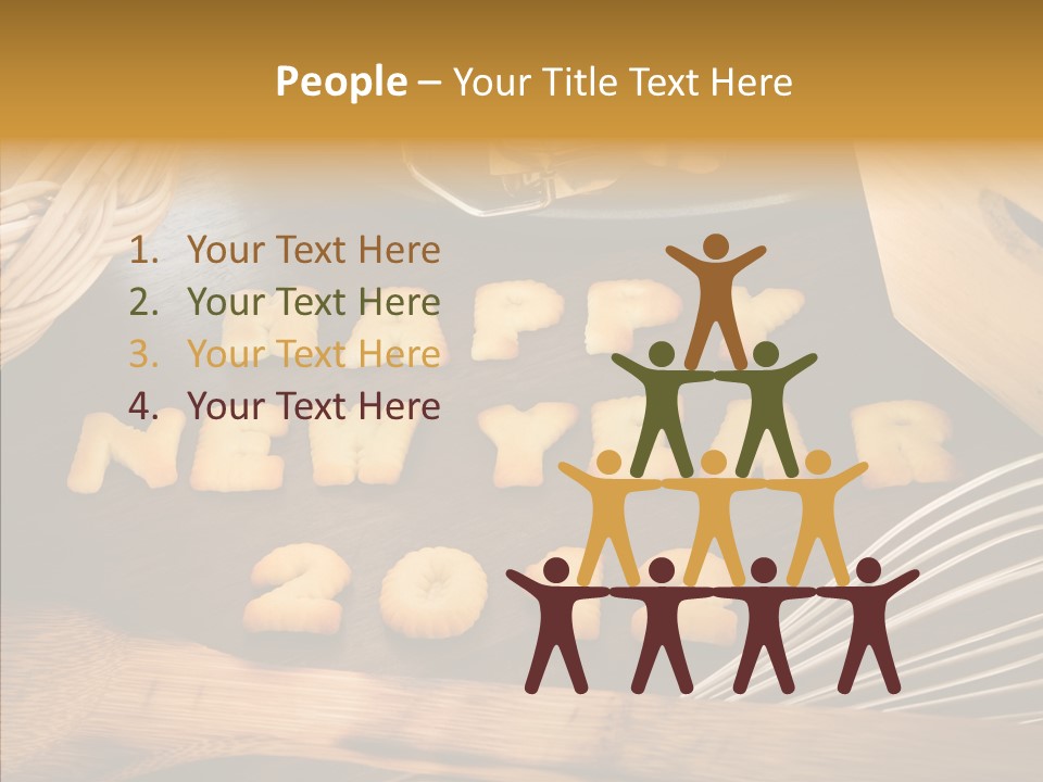 Era Happy New Year Snack PowerPoint Template