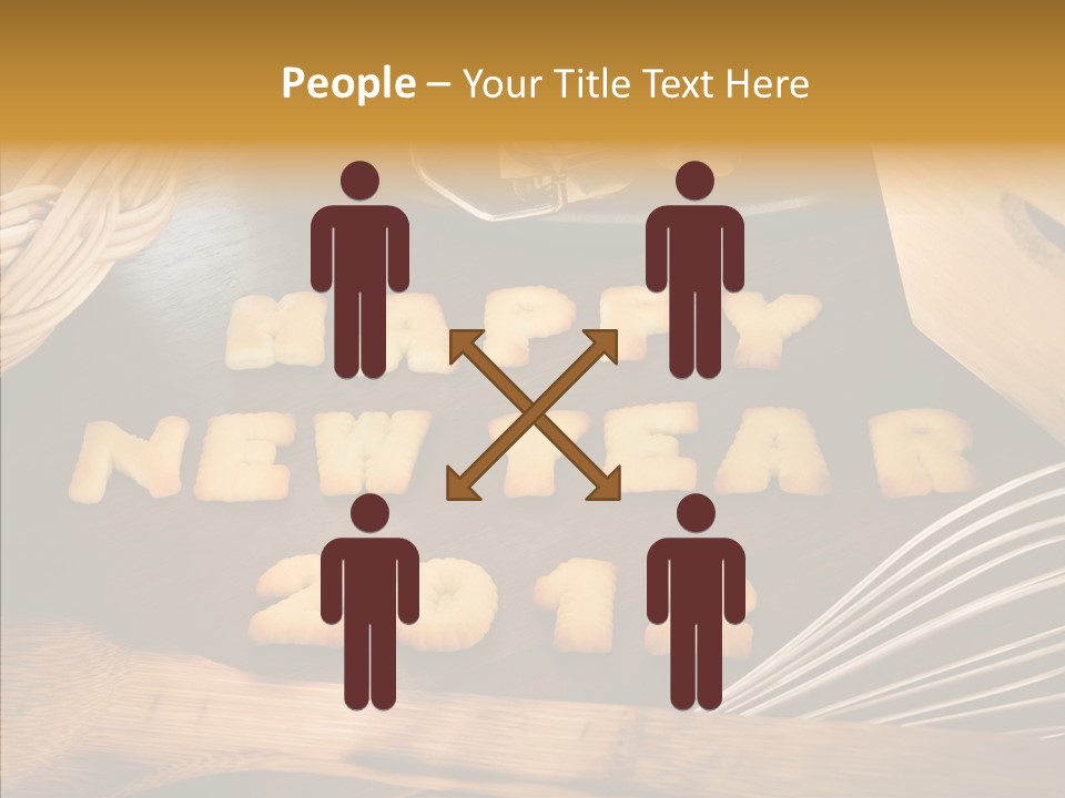 Era Happy New Year Snack PowerPoint Template