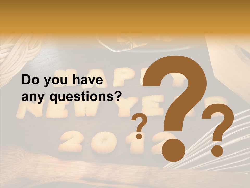 Era Happy New Year Snack PowerPoint Template