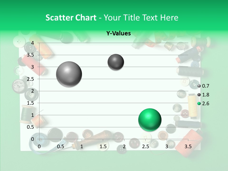 Seamstress Sewing Needle PowerPoint Template
