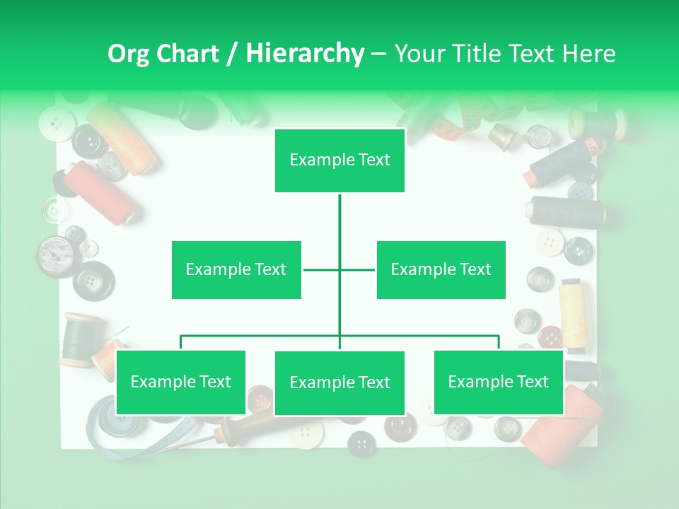 Seamstress Sewing Needle PowerPoint Template