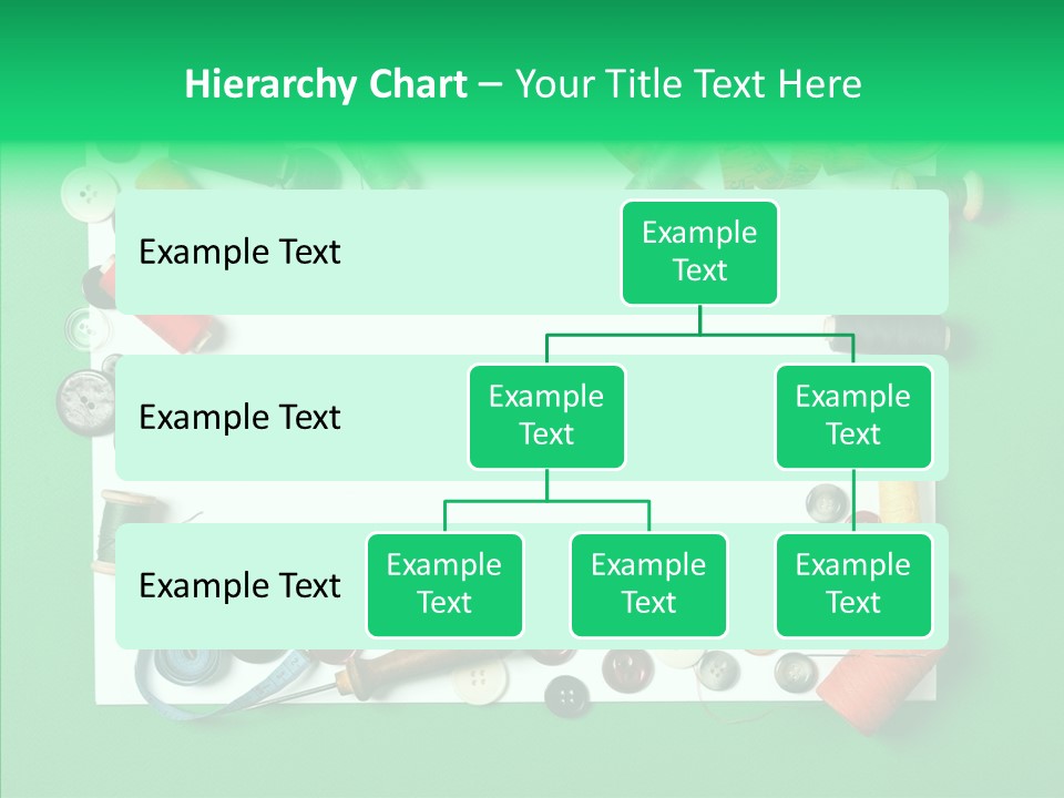 Seamstress Sewing Needle PowerPoint Template