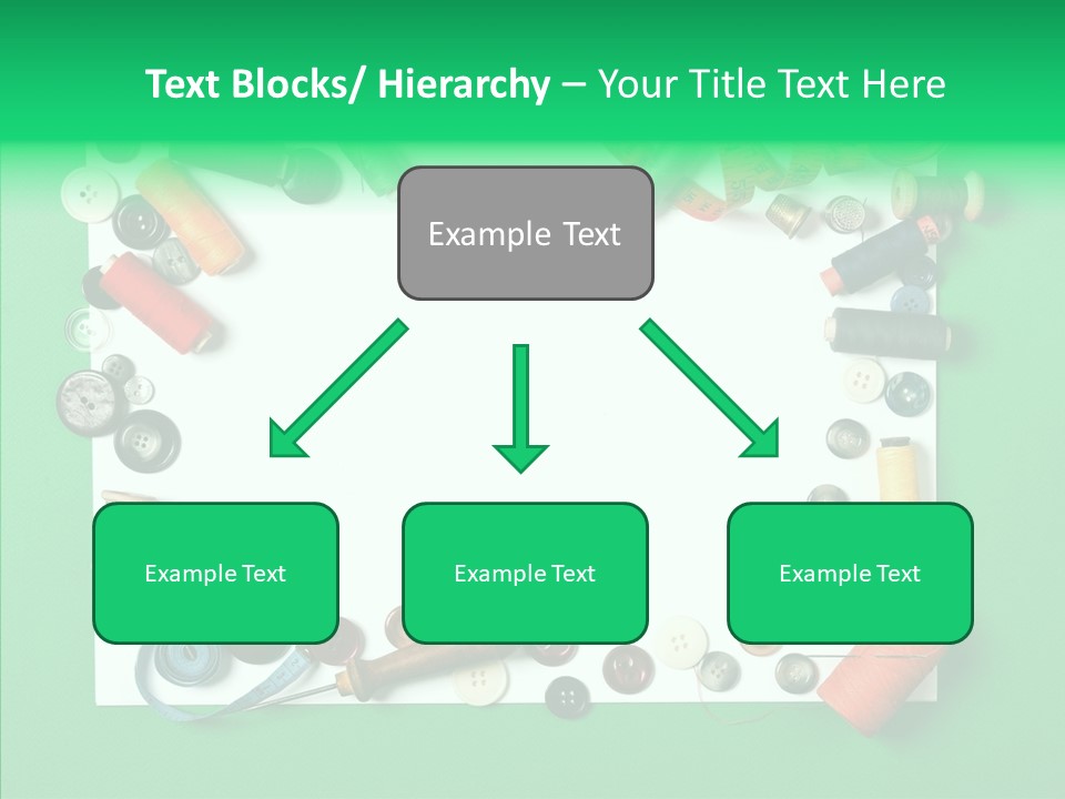 Seamstress Sewing Needle PowerPoint Template