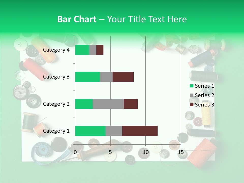 Seamstress Sewing Needle PowerPoint Template