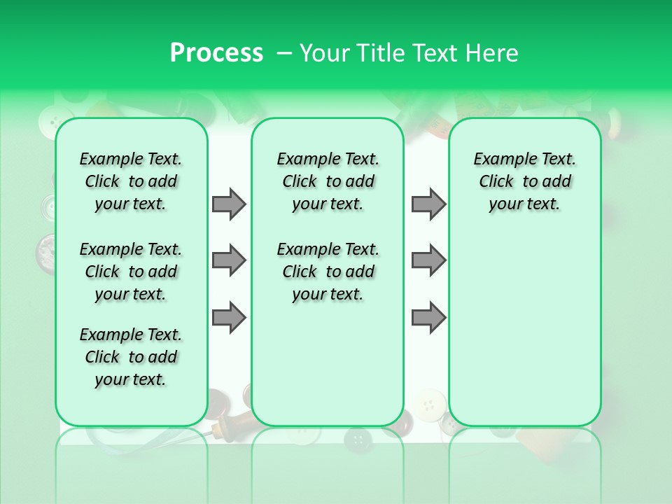 Seamstress Sewing Needle PowerPoint Template