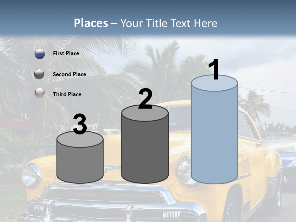 Chevy Beautiful Coconut PowerPoint Template