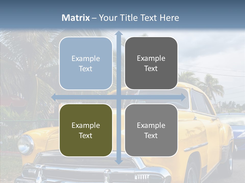 Chevy Beautiful Coconut PowerPoint Template