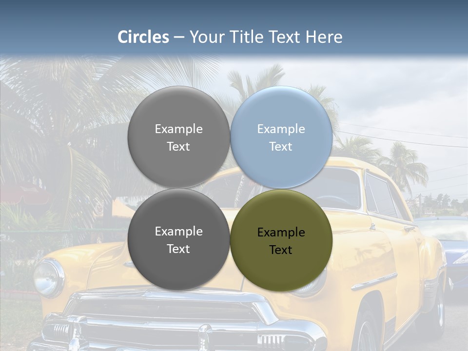 Chevy Beautiful Coconut PowerPoint Template