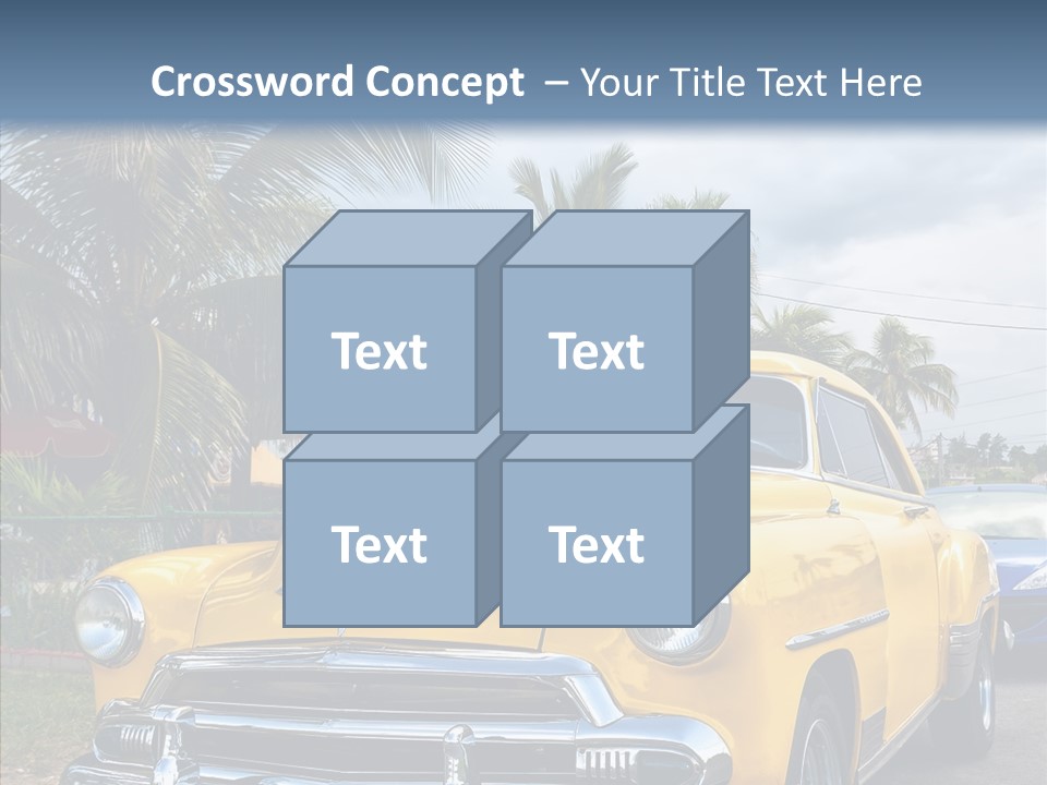 Chevy Beautiful Coconut PowerPoint Template