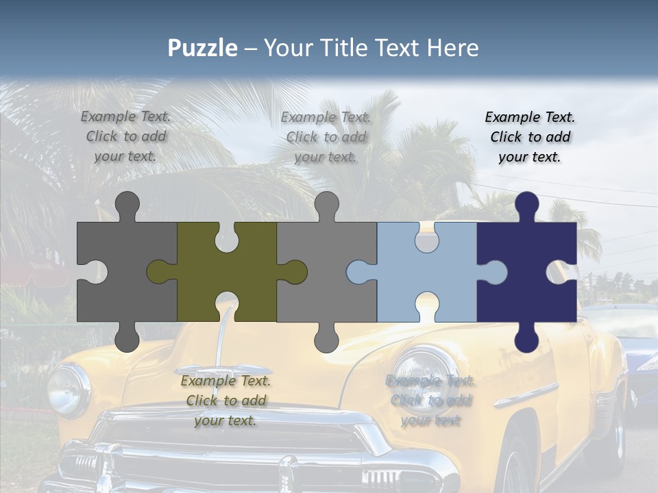 Chevy Beautiful Coconut PowerPoint Template